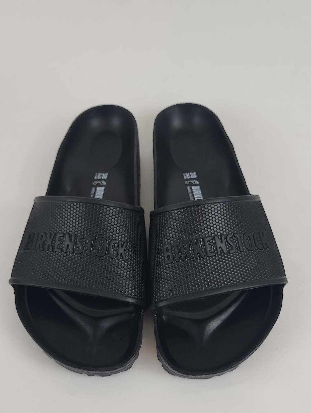 Birkenstock Barbados Black Slide Sandals Size EU 38 / US Women' s 7 - 7.5